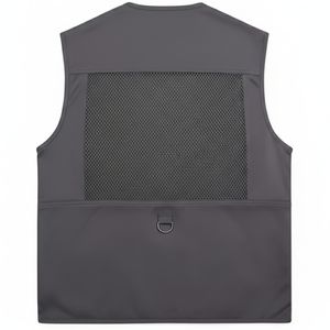 Chaleco de Trabajo para Hombre de Alta Calidad, Casual, con Múltiples Bolsillos, de Secado Rápido, Resistente al Viento, para Exteriores, con Servicio OEM - Product Image 3