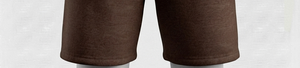 Pantalones Cortos Deportivos para Hombre, Color Marrón, Cintura Elástica, Bolsillos, Corte Regular, para Todas las Temporadas, Color Sólido, Secado Rápido, Transpirables, Correa Ajustable - Product Image 6