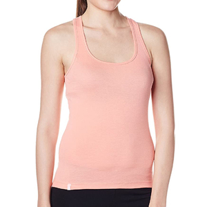 Fleeta Impex <b>Women's</b> <b>Black</b> 100% Cotton Eco-Friendly Breathable 180g Jersey Fabric <b>Top</b> Scoop Neck Double Strap Sleeveless <b>Tank</b> - Product Image 2