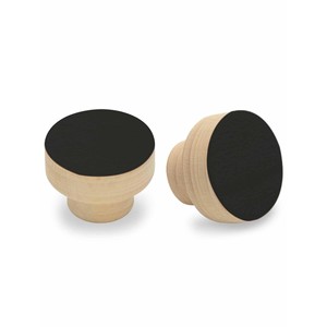 มือจับลิ้นชักทรงกระบอกไม้มะเกลือพรีเมียม ดีไซน์หรูหราเรียบง่าย - ขายส่ง - Product Image 2