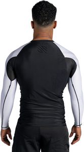 Chemise de compression à manches longues pour homme, respirante, séchage rapide, protection UV, impression par transfert thermique, OEM - Product Image 3