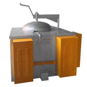 เตาหลอมอลูมิเนียมแบบใช้ความร้อนด้วยไฟฟ้าประสิทธิภาพสูง 400 กิโลกรัม พร้อมระบบขดลวดความร้อนในตัว - Product Image 1