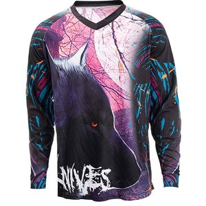 เสื้อเจอร์ซีย์สำหรับขี่มอเตอร์ไซค์ ระบายอากาศได้ดี แห้งเร็ว กันลม พิมพ์ลายแบบซับลิเมชั่น มีไซส์พลัส  สามารถสั่งตัดไซส์ได้ ดีไซน์ใหม่ - Product Image 3