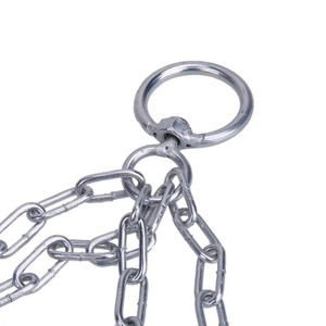 Nouveaux sacs de frappe en cuir pour hommes et femmes, pour entraînement MMA et boxe, avec chaînes et crochets, prix de gros. - Product Image 4