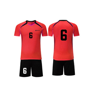 Daizen Star Volleyball Uniform Set Yellow Black Sublimated Print Moisture Wicking Short Sleeve Adult Unisex 100% Polyester - Product Image 6