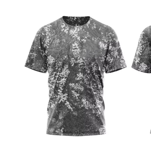 เสื้อผู้ชายแบบกำหนดเอง เสื้อยืดวิ่งซับลิเมชั่นสำหรับผู้ชาย เสื้อผ้ากีฬาน้ำหนักเบา ระบายอากาศได้ดี ผ้าตาข่าย เสื้อยืดออกกำลังกายประสิทธิภาพสูง ขายส่ง - Product Image 1