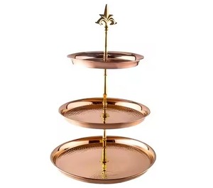 Soporte Metálico para Tartas, Base para Exhibición de Pasteles, Bandeja para Servir Postres, Decoración para Mesa de Eventos - Product Image 5
