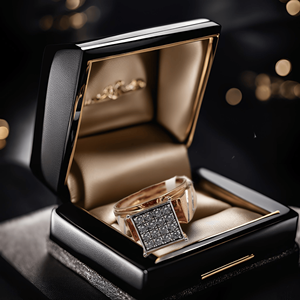 Bague pour homme en diamant de laboratoire, bijou élégant et stylé pour le bureau, les fêtes, les mariages, les fiançailles, cadeau de luxe - Product Image 6