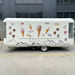 ACB Commercial Food Concession Street Mobile Food Truck Cart Fast Food <b>Trailer</b> for Sale Usa Europe Australia - Product Image 5