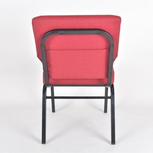 Sillas Apilables de Tela con Estructura Metálica Resistente para Hotel, Diseño Moderno, con Estante para Libros y Protector de Piso - Venta al Por Mayor - Product Image 2