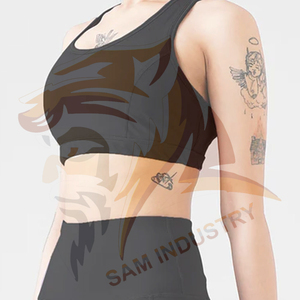 Soutien-gorge de sport personnalisé à marque privée pour femmes, idéal pour le quotidien, très populaire, confortable, avec logo personnalisé - Product Image 5