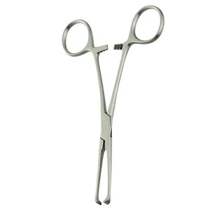 Pinzas para Tejidos Allis de 140 mm, 4x5 Dientes, 364-098-140, Acero Inoxidable, Instrumento Quirúrgico Manual con Certificación CE para un Agarre Seguro de Tejidos - Product Image 2