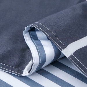 Parure de lit moderne imprimée avec drap plat, housse de couette toutes saisons pour adultes - Product Image 5