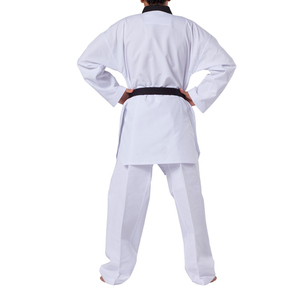 Nouveaux ensembles d'uniformes de judo 2026 – 100 % coton, tissu respirant en nid d'abeille, durable, anti-déchirure, séchage rapide, couleur unie noire personnalisable - Product Image 3