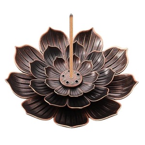 Elegant Modern Metal <b>Incense</b> burner <b>Incense</b> <b>Stick</b> <b>Holder</b> - Decorative and Functional Burner Metal Stand - Product Image 1