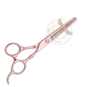 Ciseaux de coiffure professionnels pour la coupe et l'éclaircissement des cheveux, en acier inoxydable, fournitures de salon de coiffure personnalisées, qualité A+ - Product Image 5