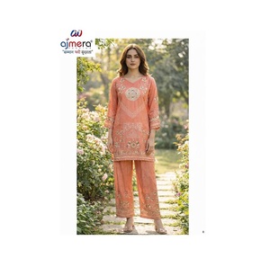 Costume Kurti traditionnel ethnique pour femmes, tenue élégante pour les fêtes, les mariages, le bureau, look tendance - Product Image 1