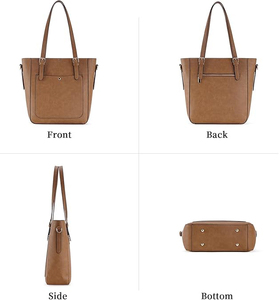 Bolsos de Mano Elegantes y a la Moda al por Mayor para Mujer, Bolsos Personalizados, Bolsos Cruzados con Logotipo, Forro de Lona y Cuero - Product Image 4