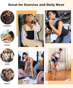 Sculpt Touch Waist <b>Trainer</b> <b>Women</b> Adjustable Sweat Band Belt Tummy Control Slimming Weight Loss Workout Support Protection - Product Image 5