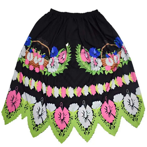 Faldas largas de algodón estampadas para mujer al por mayor, faldas bohemias florales hawaianas cruzadas, nuevas faldas estampadas de las Islas del Pacífico 2026 - Product Image 1