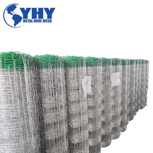 Recinzioni galvanizzate della rete metallica per il recinto unito della cerniera del bestiame con il cavo inferiore rivestito del PVC - Product Image 2