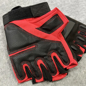 1 Pair Half Finger Anti-slip Breathable Gym Fitness Cycling Outdoor Sports Fingerless Weightlifting Gloves For Men - Product Image 5