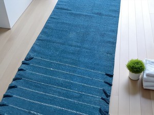 Alfombra de Ejercicio Rectangular Contemporánea de Chenilla con Patrón Impreso y Base de Yute para Uso Doméstico - Product Image 2