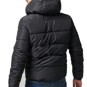 Latest Design Customized Men Puffer <b>Jacket</b> With Hooded Padded Zipped Casual Wear Quilt <b>Winter</b> Factory Price Men Puffer <b>Jacket</b> - Product Image 2