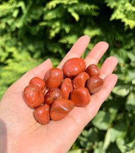 คริสตัลแจสเปอร์สีแดงคุณภาพพรีเมียมแบบขายส่งจำนวนมาก งานแฮนด์เมด ตกแต่งบ้านสวยงามตามหลักฮวงจุ้ย ขัดเงาอย่างดี ใช้สำหรับบำบัดรักษา - Product Image 3