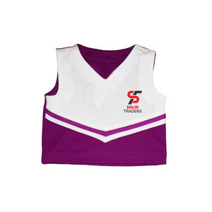 Tissu extensible à haute élasticité Solid Trader, texture lisse, look professionnel, séchage rapide, uniforme de cheerleading sportif - Product Image 2