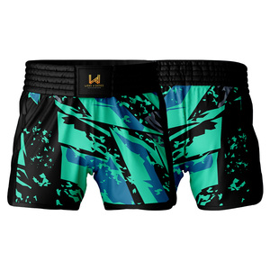 Shorts de combat MMA sublimés en gros, shorts de boxe et de Muay Thai personnalisés, fabricant de vêtements de sport athlétiques - Product Image 3