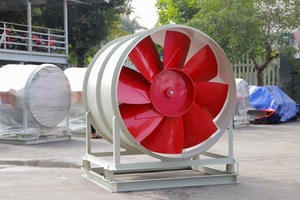 Ventilador Axial Personalizado de Acero SS400 de Alta Resistencia 400-1500mm, Accionamiento Directo de Alta Energía APL-8-14D de Fábrica en Vietnam - Product Image 4