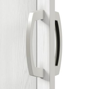 Portes accordéon à double paroi blanches de 48 pouces, robustes et pliables - Product Image 2