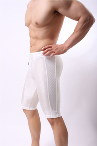 Custom Wholesale Men Solid Casual Canvas Compression Spandex Sports Shorts Quick Dry Athletic Gym Workout Running OEM Service - Product Image 4
