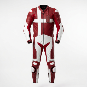Combinaison en cuir pour moto faite à la main |   Équipement de course moto sur mesure pour hommes, femmes et enfants - Product Image 2