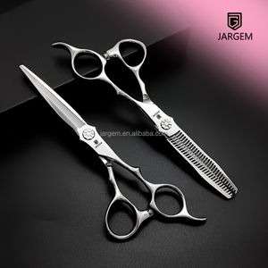 <span class=keywords><strong>Forbici</strong></span> <span class=keywords><strong>Professionali</strong></span> Giapponesi <span class=keywords><strong>da</strong></span> 6.0 Pollici per Barbieri, in Acciaio VG10, per Taglio Capelli - Product Image 3