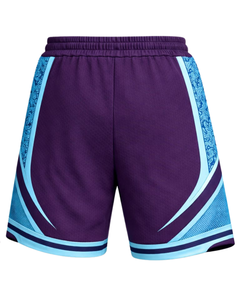 Shorts de basketball pour hommes bleu violet, séchage rapide, respirants, pour entraînement sportif, gym, course à pied, taille élastique, athlétiques, personnalisables - Product Image 5