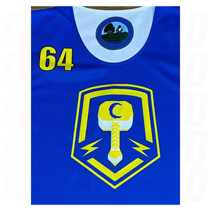 Men's High Quality Reversible Lacrosse Jerseys Durable Breathable Box Lacrosse Sportswear Professional Athletic Uniform - Product Image 2