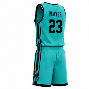 Premium Basketball Uniform Collection Designed for Schools, <b>Clubs</b> and Leagues with Personalized Logos and Numbers - Product Image 4