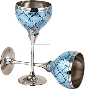 Best Choice Seller Lot de 2 Tasses médiévales en laiton pour les anniversaires de mariage Événements d'entreprise pour les mariés - Product Image 2