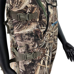 Salopettes de chasse imperméables en nylon personnalisables, grandes tailles, confortables, à motif uni, pour l'hiver - Product Image 3