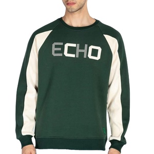 Survêtements personnalisés brodés d'hiver pour hommes, ensemble streetwear, sweat-shirt en molleton de coton français, jogging - Product Image 1