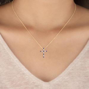 Pendentif classique en or blanc 14 carats avec diamant de laboratoire 0,23 CTW taille ronde, bijoux fins pour femme, idéal pour mariage et célébrations - Product Image 3