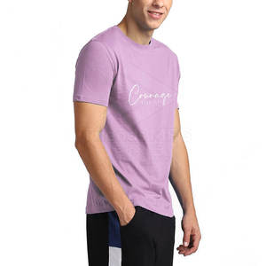 Camisetas de Verano para Hombre, 100% Algodón, Secado Rápido, Transpirables, Ecológicas, Ligeras, Cuello Redondo, Manga Corta - Product Image 4