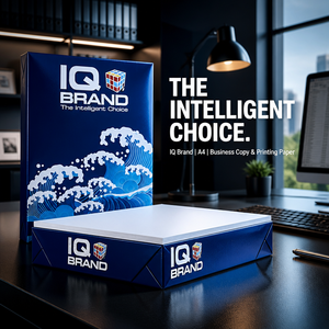 Papel de Copia Blanco A4 de Alta Calidad Marca IQ, 70g, Tailandia - Product Image 1