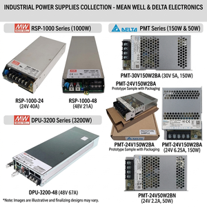 Fuente de Alimentación Mean Well 24V 25A HLG-600H-24 |   Controlador LED Industrial Oficialmente Autorizado |   Genuino y Nuevo - Product Image 4