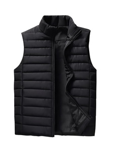 Lightweight Packable Puffer Vest Windproof <b>Thermal</b> Insulated Winter Bodywarmer Custom Outerwear - Product Image 1