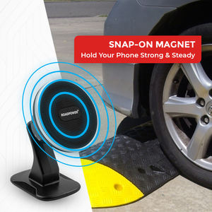 Support magnétique pour téléphone de voiture Roadpower (RP-MH-524-BK) à fixation sur tableau de bord 360° °   Rotation et aimant ultra-résistant pour tableau de bord - Product Image 3