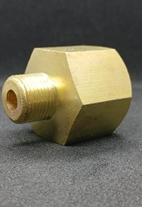 Raccord de tuyauterie femelle en fonte durable avec tête hexagonale, surface polie, pour l'alimentation en eau haute pression et le drainage - Product Image 3