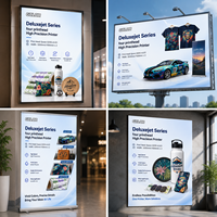 Impresora de Inyección de Tinta Digital Eco Solvente GCLOR Deluxejet3200 de 3200 mm, 4 Cabezales de Impresión I3200 para Impresión de Pancartas y Vinilos, Nueva